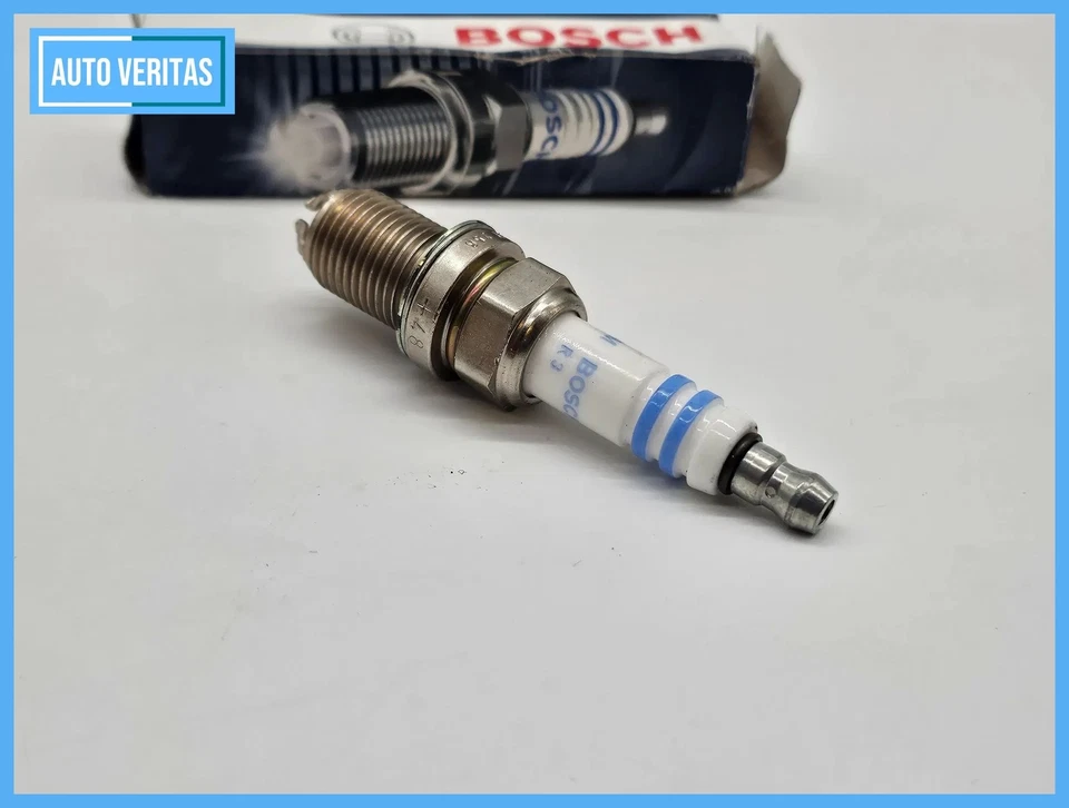 Original spark plug BOSCH FGR7DQP+ for BMW E30 E36 E46 E34 E39 E60 E32 E38 E85 - Image 3 of 4