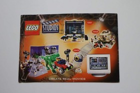 LEGO&reg; Studios 1353 Car Stunt Studio Instruction Manual Only!