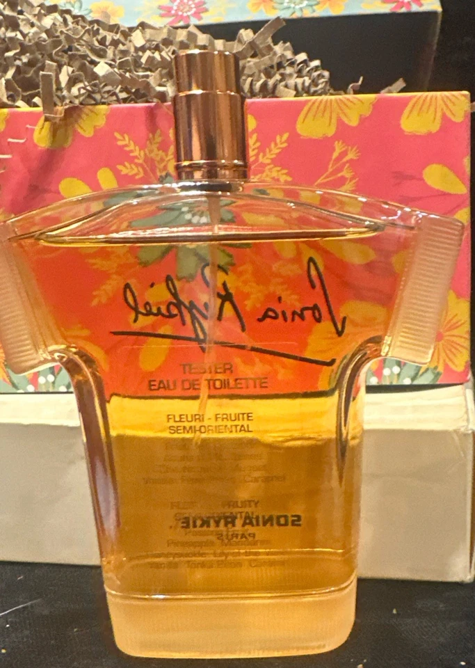 Original Formula Sonia Rykiel 3.4oz Eau de Toilette Spray VTG Tester NIB++++ - Image 4 of 4