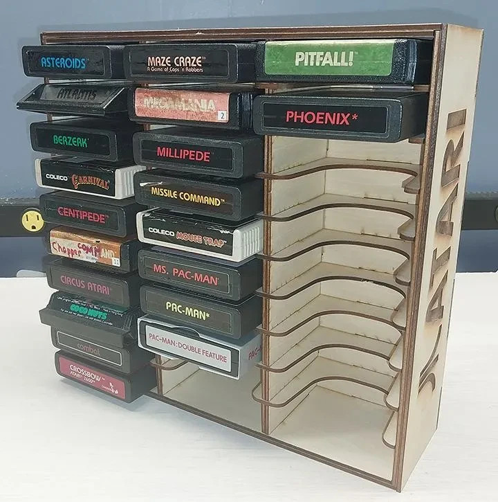Atari 2600/7800 Cartridge Holder - Holds 30 Games