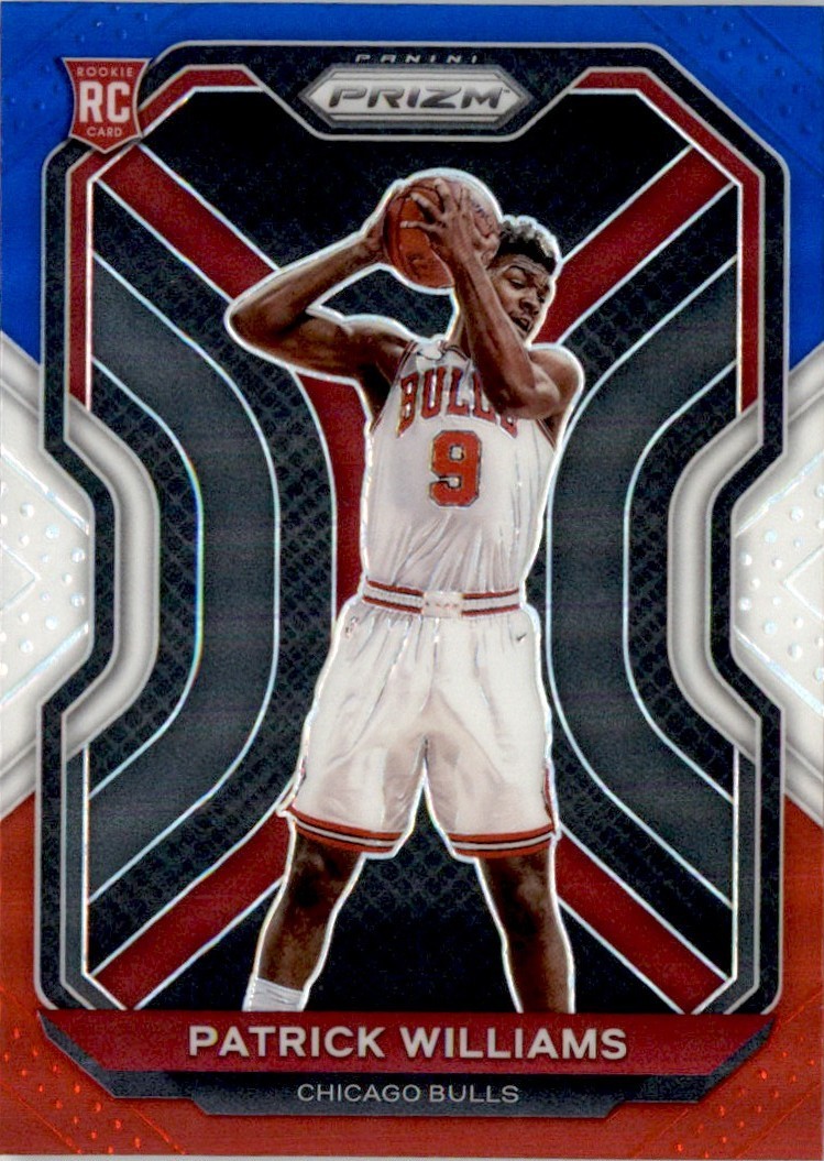 2020-21 Panini Prizm Red White Blue Patrick Williams RC Chicago Bulls #288