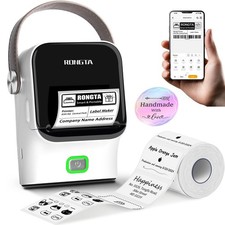 Rongta 2" Thermal Barcode Printer Wireless Price Tag Address Label Maker UK