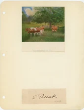 E. Pollak - Vintage Clipped Signature