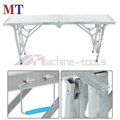 1.8m Adjustable Folding Scaffolding Platform For Cleaning Painting Decorating