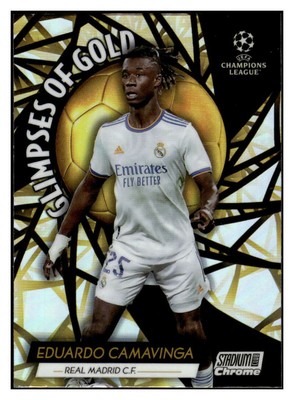 2021-22 Stadium Club Chrome UEFA Champions League UCL Refractor/Insert Pick List