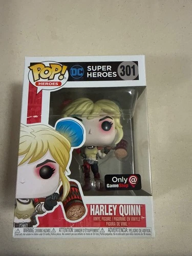 Funko Pop! Vinyl: DC Universe - Harley Quinn - GameStop (Exclusive) #301