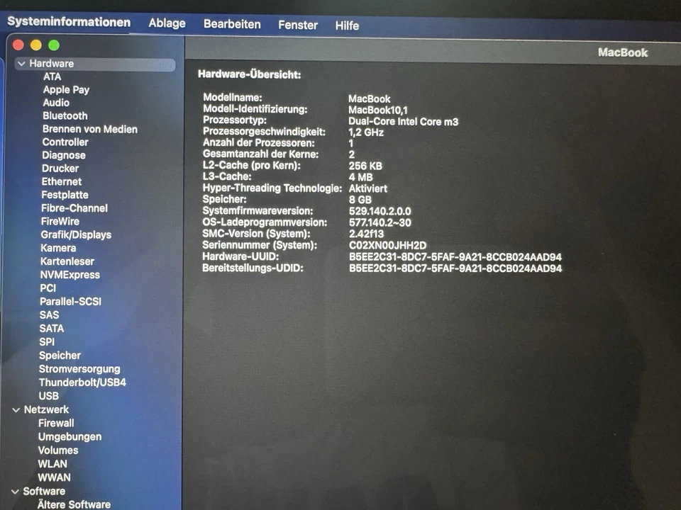 MacBook 12“, 2017, Core m3, 256GB, 8GB RAM, Silber - Bild 4 von 4