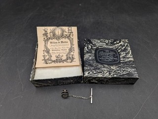 William De Matteo Sterling Silver Tie Pin Colonial Williamsburg