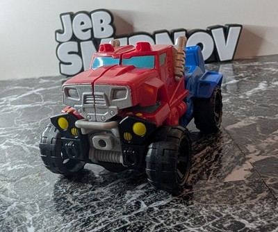 Transformers Rescue Bots Academy Optimus Prime to All Terrain Vehicle gebraucht