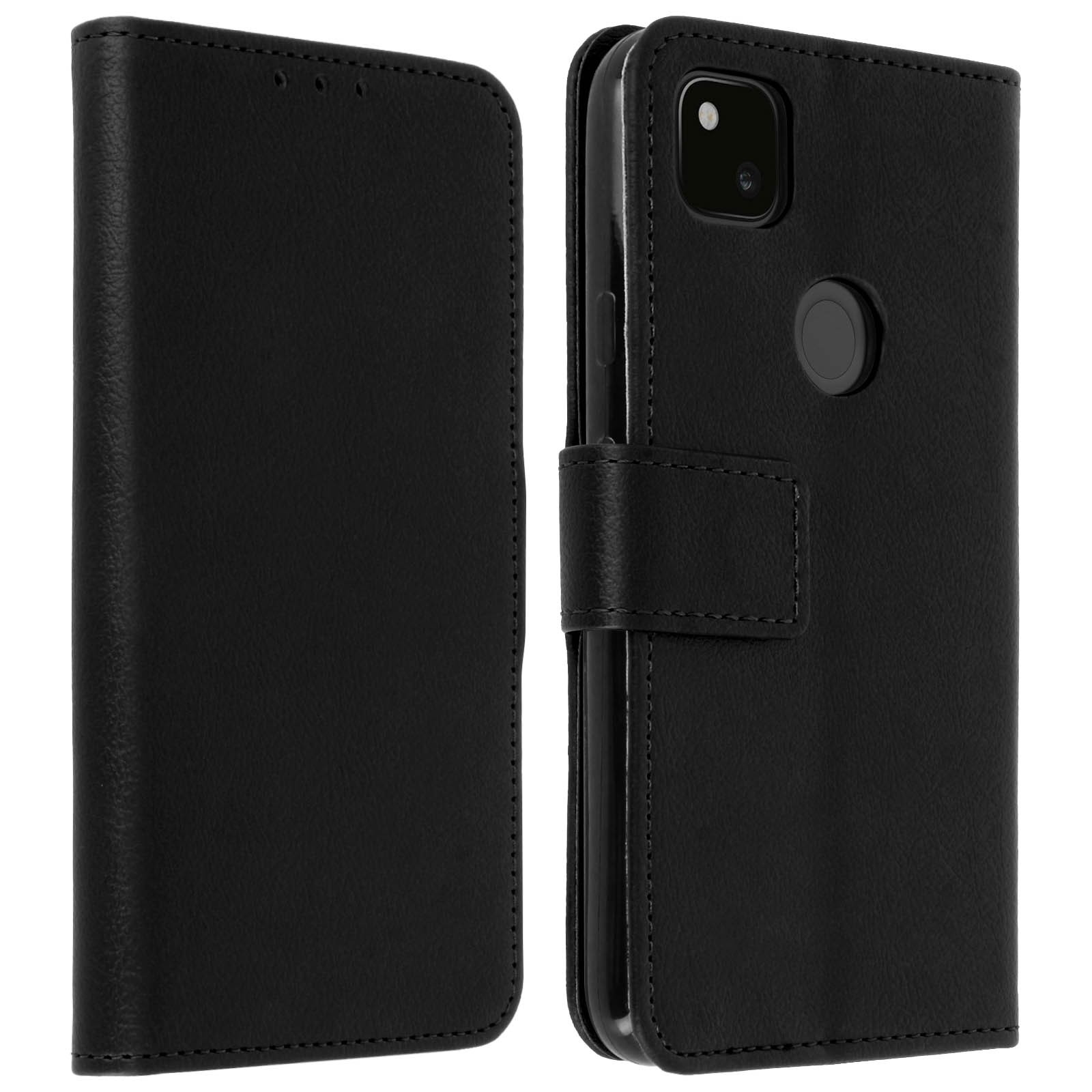 Étui folio Poco X4 GT bleu marine avec fentes pour cartes et support horizontal