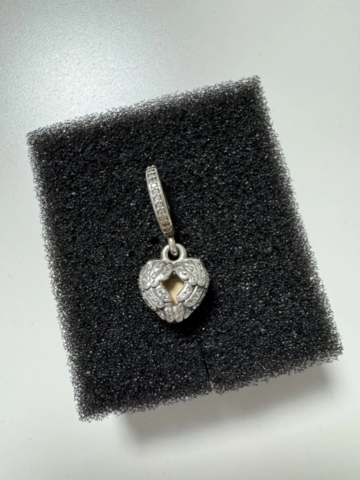 Pandora Charm Anhänger Angel Wings 791737CZ 925 Sterling Silber Zirkonia Weiß