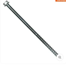 Simpson Strong Tie 1/2" x 12" Titen HD Heavy-Duty Screw Anchor Concrete 5 Pack