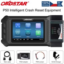 OBDSTAR P50 Intelligent A.irbag Reset Covers 16600+ ECU Part No & CAN FD Adapter