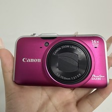 Canon PowerShot SX230 HS Digital Camera 12.1MP 14x Optical Zoom Auto Focus