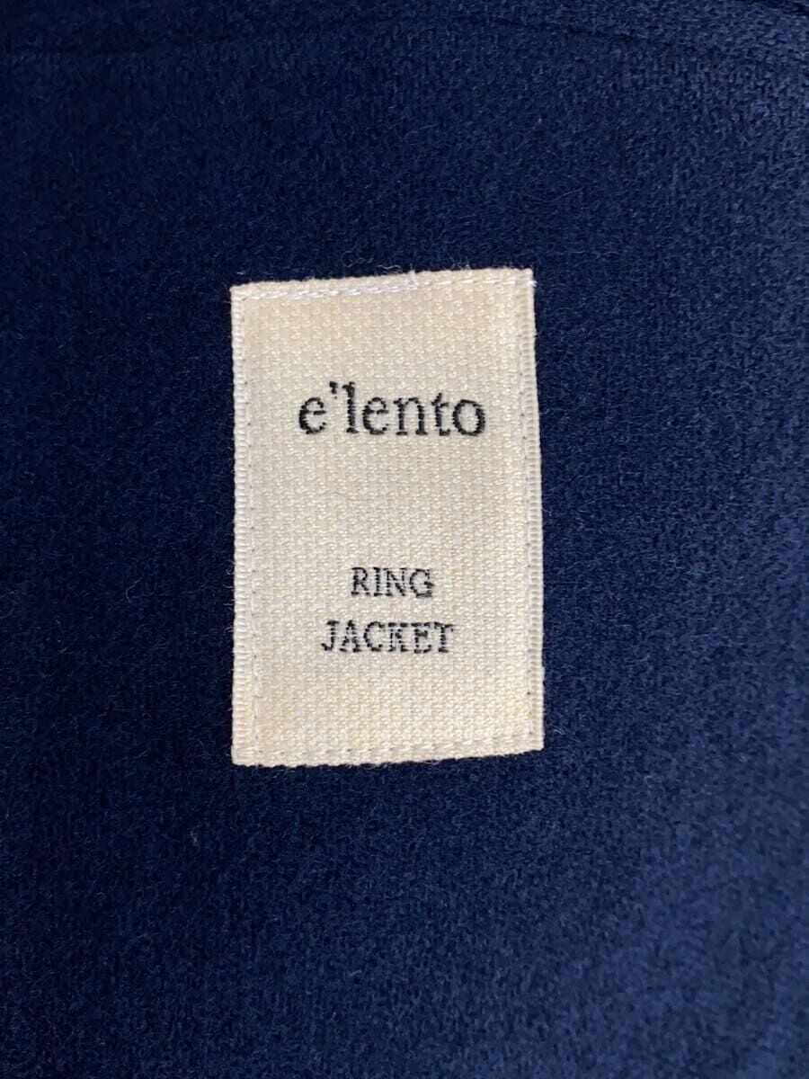 Navy Wool RING JACKET Elento 46 Tailored Suit - image 3