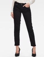 G-Star Damen Jeans, 3301 High Straight Tu Wmn, Schwarz, W29 L32