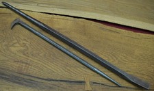 Snap-on 2434 Pinch Pry Bar And Cornwell Pb5 Lady Foot Rolling Head Pry Bar