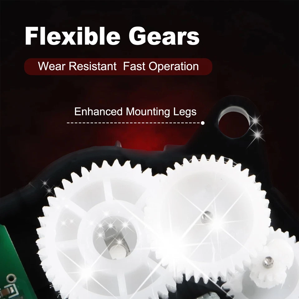 Actuador de puerta de mezcla de calefacción de aire acondicionado de 5 pines de 1 pieza para Ford F450 F550 Super Duty Foto 3 de 4