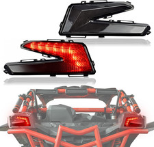 LED Taillights Assembly for Can Am X3, Rear Tail Lights Brake Stop Lights Tail L