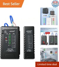 Versatile 60V PoE Tester - Ideal for Ethernet, RJ11/RJ12, and Low-Voltage Wiring