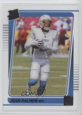 2021 Panini Clearly Donruss Rated Rookie Purple Josh Palmer #77 5aj