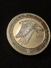 2016 1.5 oz Silver White Falcon Canada Wild Life Series .9999 BU