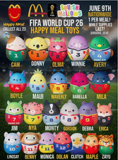 McDonald 23 limited-edition FIFA World Cup 2026 Squishmallows