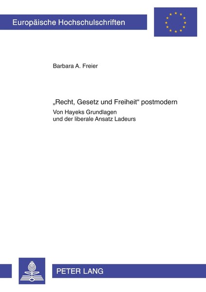 'Recht, Gesetz Und Freiheit' Postmodern Barbara Freier Taschenbuch Deutsch 2012-image