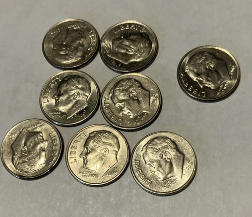 2003-D Roosevelt Dime — photo from the most recent tracked eBay sale