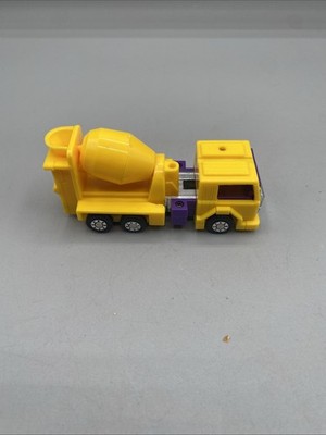 original G2 Transformers YELLOW constructicon MIXMASTER Devastator 1980/1984