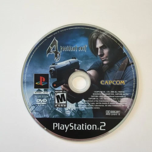 Resident Evil 4 (PS2, 2005) Disc Only