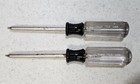 Pair of VINTAGE CRAFTSMAN 41473 S WF T10 & 41474 R WF T15 TORX SCREWDRIVERS USA — photo 1