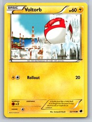Voltorb 32/116 Plasma Freeze Common