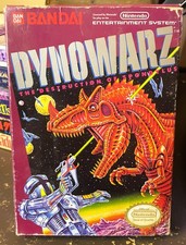 Dynowarz: Destruction of Spondylus With Box Nintendo NES Video Game READ