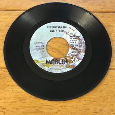 Uncle Louie - I Like Funky Music / Got One 7'' Record 1979 Marlin Disco Funk 45