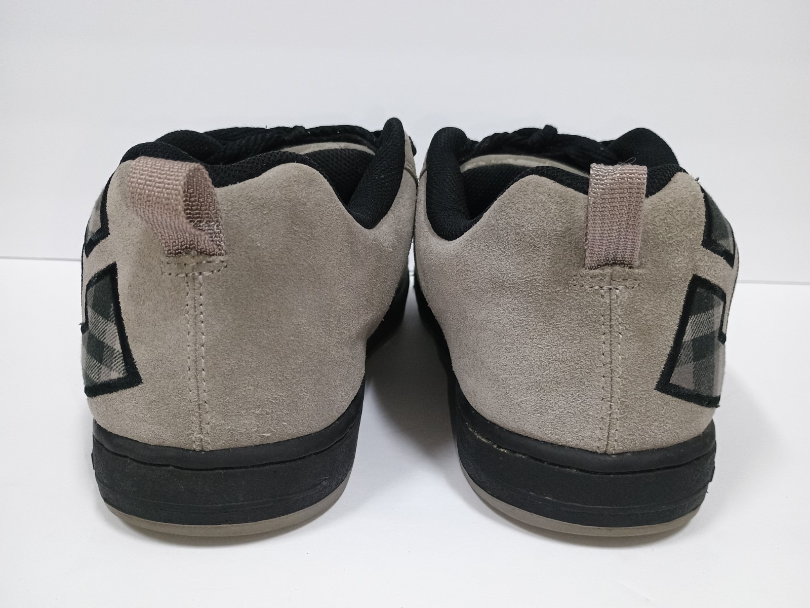 Dc Shoes Court Graffik SE 2011 Mens Size 13 Skate Shoes Gray Plaid Vintage image 9