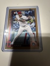Gabriel Arias 2025 Topps Update Gold Parallel /2025 SP Guardians #US206