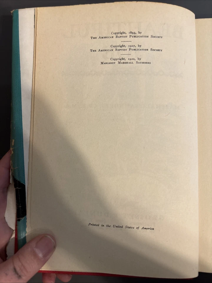 1920s Book Beautiful Joe A Dog's Own Story Marshall Saunders - Imagem 4 de 4
