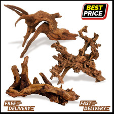 Kathson Natural Driftwood for Aquarium Decor, 3-Piece 9''-15'' Large Driftwood f