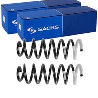 2X Sachs Fahrwerksfedern Hinten Passend FÜR Peugeot 407 Links+Rechts