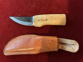 Roselli Messer Großvater Maserbirke Gebraucht
