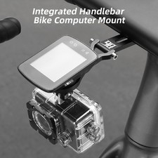 Out Front Adjustable Computer Mount Integrated Handlebar Bike IEDE
