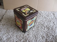 Hersheys Vintage-Inspired Square Chocolate Tin With Retro Advertising Graphics