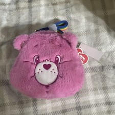 Care Bears Cherry Rainbow Adventures Plush Crossbody Bag/Purse New With Tags