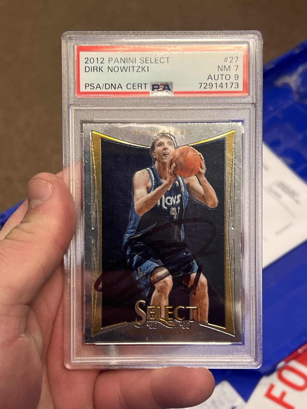 2012-13 Panini Select - Dirk Nowitzki #27 Silver Prizm