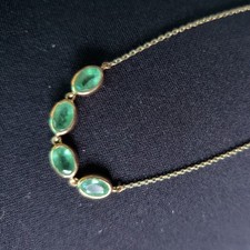 9ct Emerald Bracelet