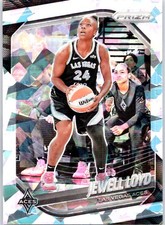 2025 Panini Prizm WNBA #57 Jewell Loyd Ice Prizms