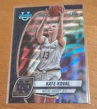 2024-25 Bowman University Chrome - Kate Koval #42 Black Wave Refractor (RC)