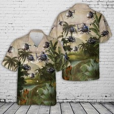 US Army MD Helicopters MH 6 Little Bird Hawaiian Shirt