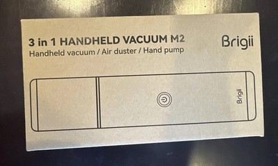 Brigii - M2 - 3 in 1 Handheld Vacuum Cordless Mini Car Vacuum Air Duster Pump -